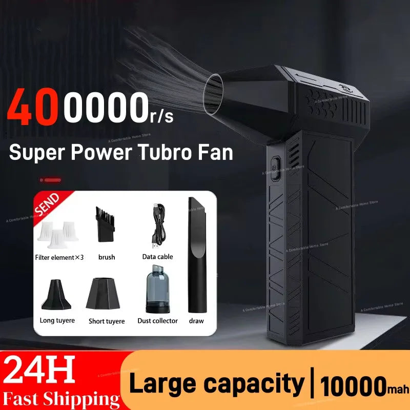 Violent Fan 4M RPM Powerful Air Blower & Dust Cleaner