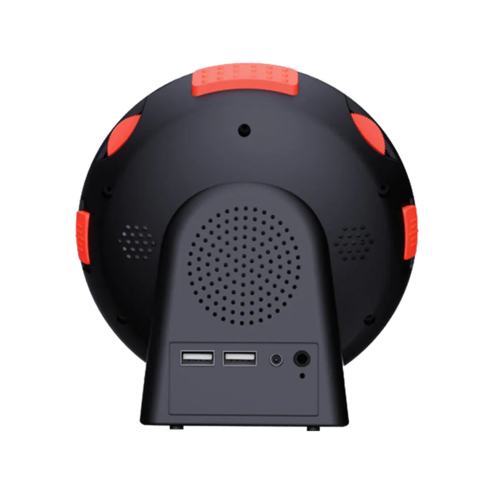 Loud Alarm Clock with Bed Shaker Vibrating Alarm Clock with Flash Light Brightness Adjustable Snooze Dual Alarm Setting USB