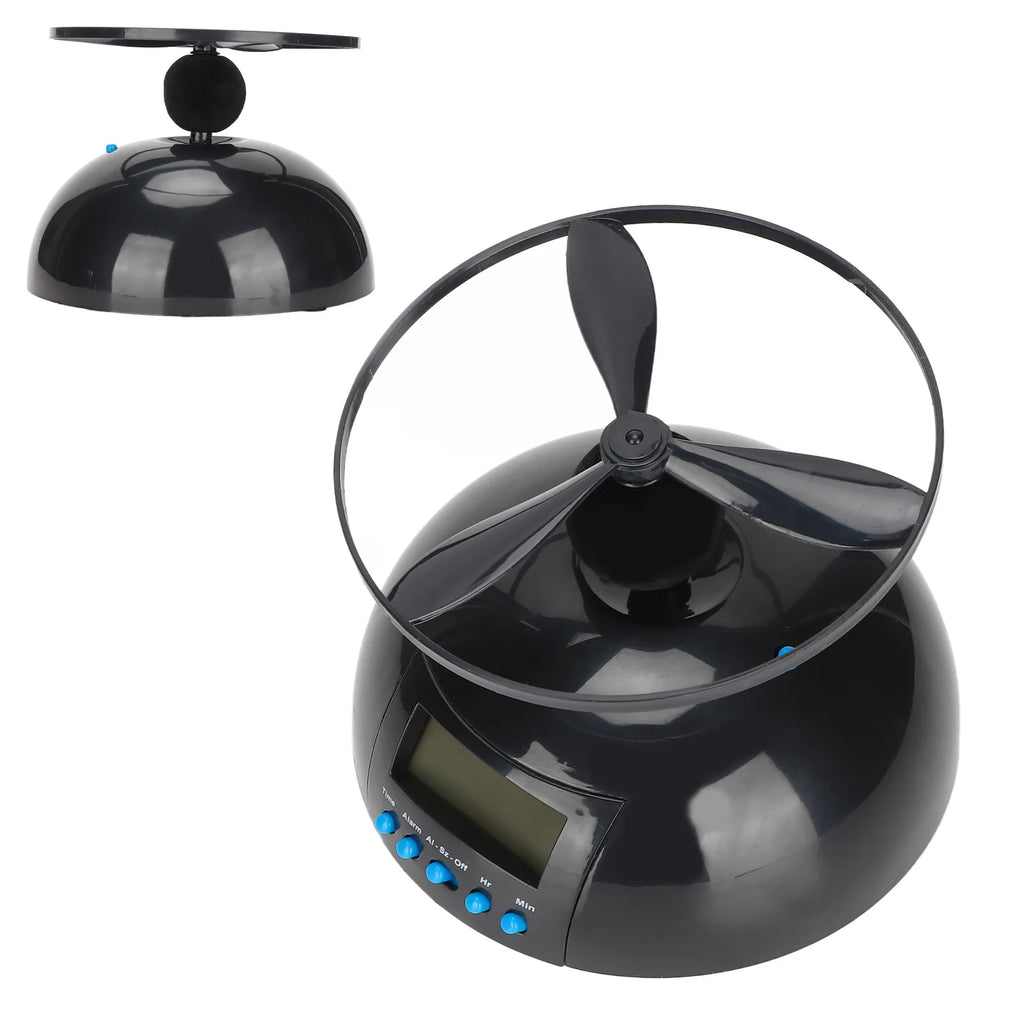 ZK30 Electronic Clock Multipurpose Run Away Flying Alarm Clock for Bedroom Office Home School