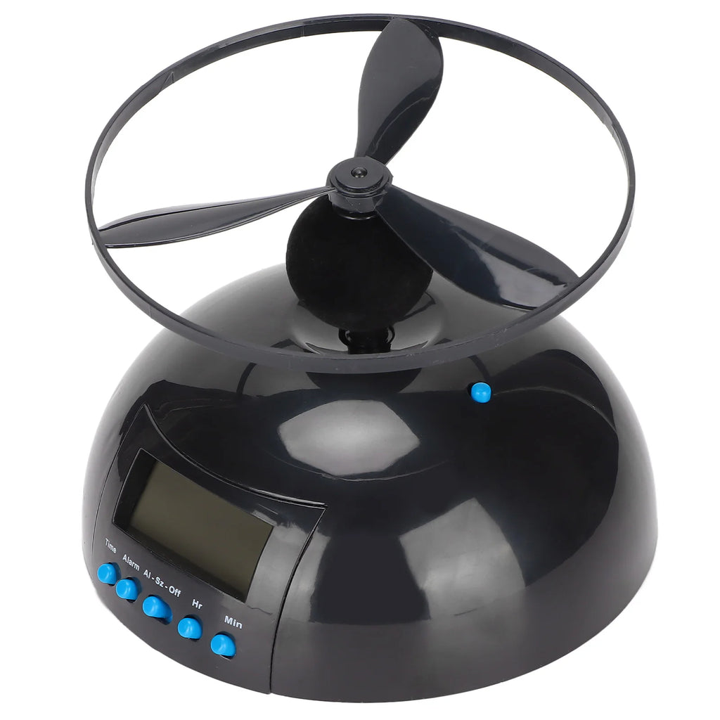 ZK30 Electronic Clock Multipurpose Run Away Flying Alarm Clock for Bedroom Office Home School