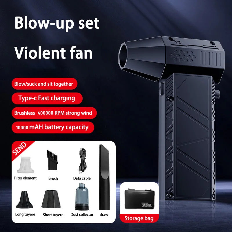 Violent Fan 4M RPM Powerful Air Blower & Dust Cleaner