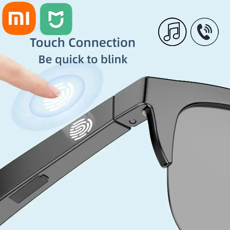 Xiaomi NEW Smart Sunglasses Glasses, Bluetooth Call Outdoor Sports Headphones, HiFi Audio, Blue Light, Waterproof, Anti-UV, Unisex