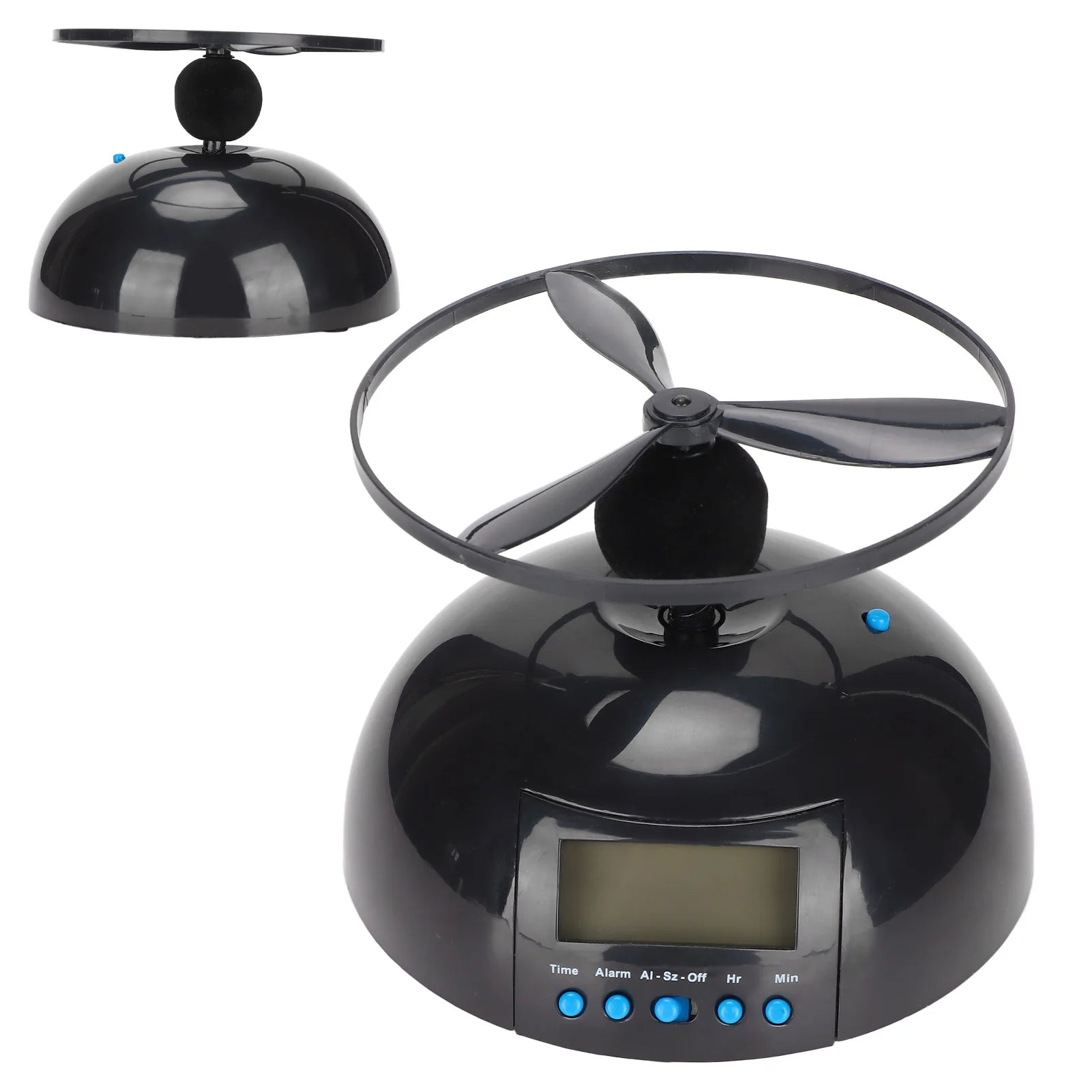 ZK30 Electronic Clock Multipurpose Run Away Flying Alarm Clock for Bedroom Office Home School