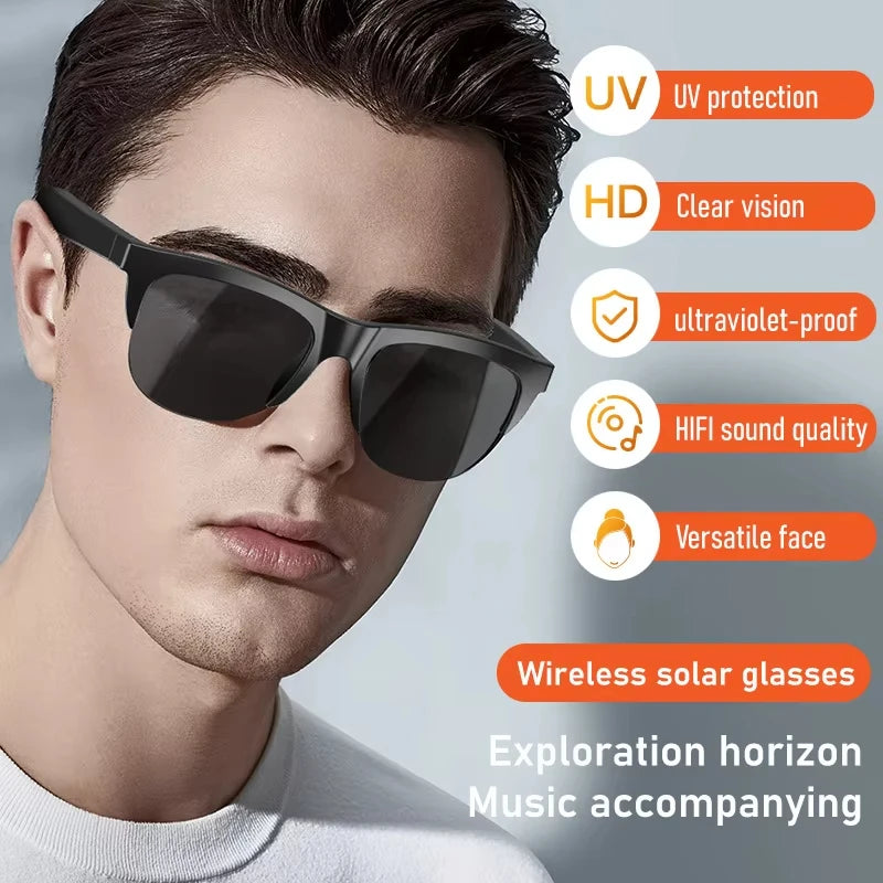 Xiaomi NEW Smart Sunglasses Glasses, Bluetooth Call Outdoor Sports Headphones, HiFi Audio, Blue Light, Waterproof, Anti-UV, Unisex